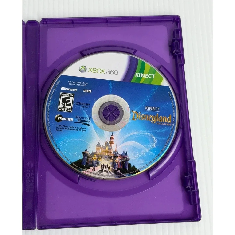 Kinect Disneyland Adventures Xbox 360 NTSC Game Microsoft Studios Disney